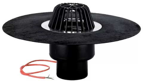 HL 62.1 Apsildāms traps DN110  vert.izv.  HL62.1H/1