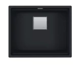 FRANKE фрагранитная раковина Kubus 2 KNG 110-52,560х460мм,встраиваемая, матово-черная 125.0627.319