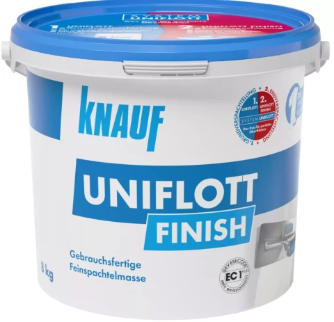 Knauf UNIFLOTT 8 кг готовая шпатлевка для гипсокартона