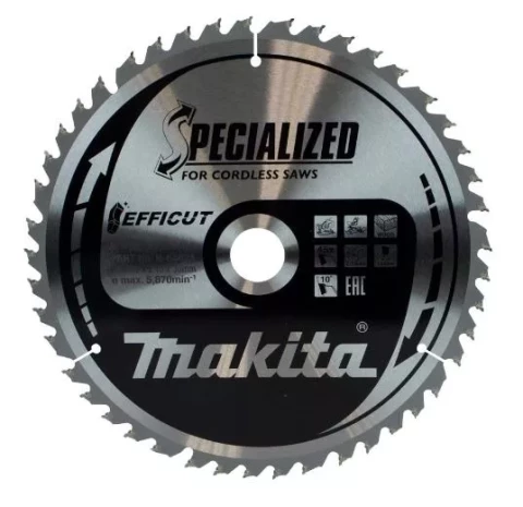 Zāģripa 260X30X2,15MM, Z-45 EFFICUT, Makita B-64624