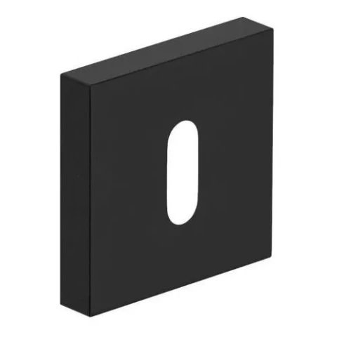 Uzlika BB uz kvadrāta rozetes melns