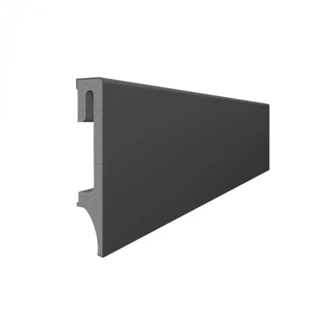 Grīdlīste PVC ūdensizturīga ESPUMO ESP205 antracīts 16x80x2400mm