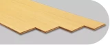 Bamboo two-layer parquet with a spun 1-stripe Supreme lacquer. 970x95x10mm (3.317m2)