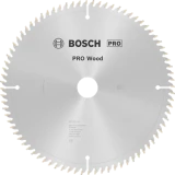 Stacionārā ripzāģa griešanas disks kokam PRO Wood 254x30x2.5mm T80 BOSCH 2608640437