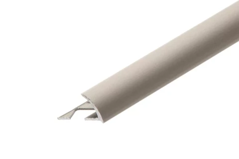 FLĪŽU LĪSTE METĀLA Ovāla 10MM, anodēts šampanieša krāsas