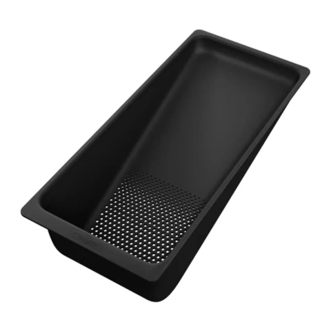 Hansgrohe virtuves izlietnes kolanders, 190x426 mm, matēts melns