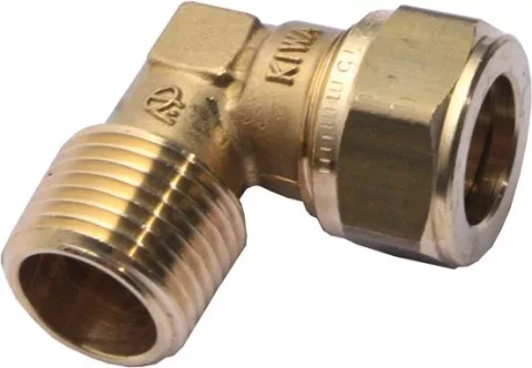 CU Kompresijas līkums 10 x 1/2" ā.v.