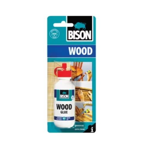 Bison WOOD GLUE D2 75g Īpaši spēcīga mitrumizturīga līme kokam iekštelpās