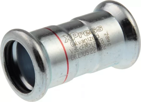 Straight coupling 18x18 (Steel) KAN-therm