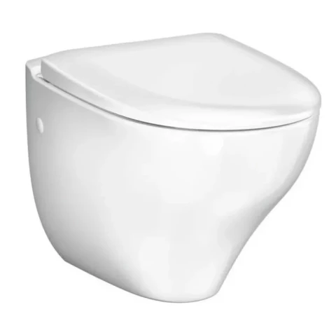 Gustavsberg pods NAUTIC 1530 piekarams ar SC vāku balts, Hygienic Flush, GB111530001040