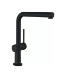 Hansgrohe virtuves izlietnes maisītājs ar izvelkamu dušu Talis M54 270 1jet, matēts melns