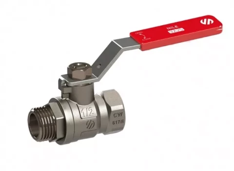 Lodveida ventilis i-ā 3/8" FM, garais rokturis, Nile (60)