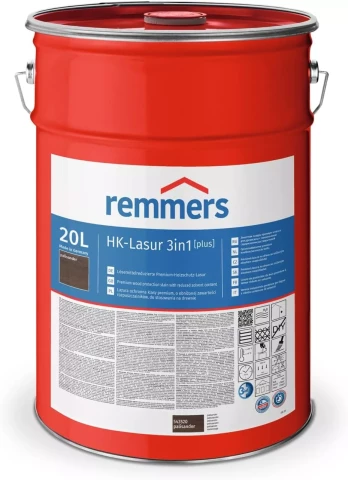 Remmers HK-Lasur Plus 3in1 20L Палисандр для древесины Lazura