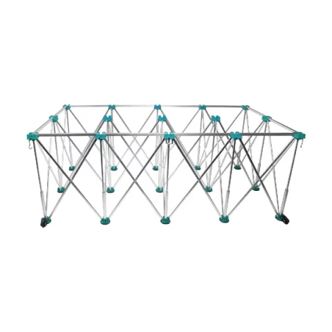 BIHUI LFFB Folding Aluminum Work Stand Table, Adjustable Height