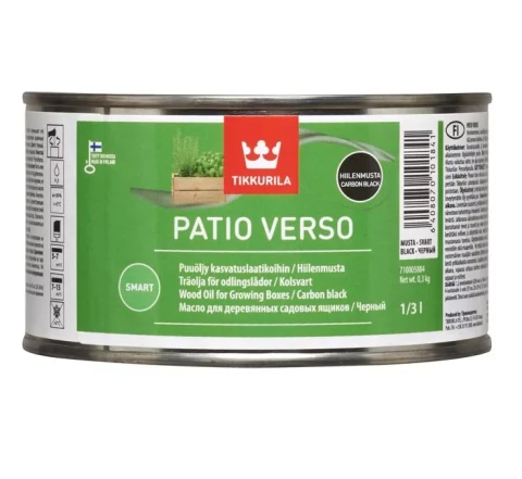 Tikkurila PATIO VERSO 0.33L Black Wood Oil