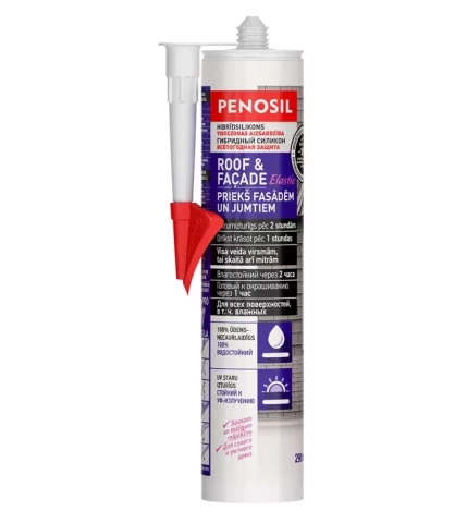 Penosil Roof & Facade Elastic hybrid sealant 290ml reddish-brown