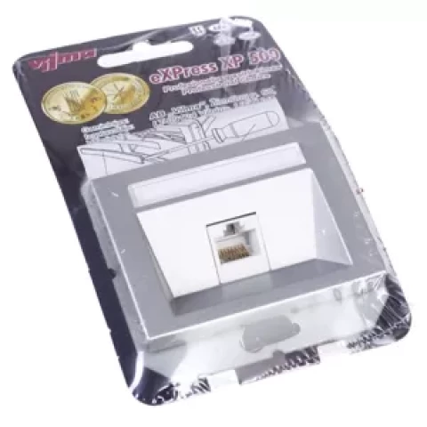 VILMA XP 500 METĀLIKS rozete RJ45 meh