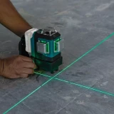 MAKITA Battery multi-line laser 12V with battery 2Ah and charger with green laser beam SK700GD