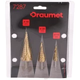 Pakāpjveida urbju komplekts (spirālveida D4-12 20 32mm) 3gab/iep, DRAUMET 7287