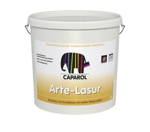 Caparol Arte-Lasur 5L interior wall glaze with white particles