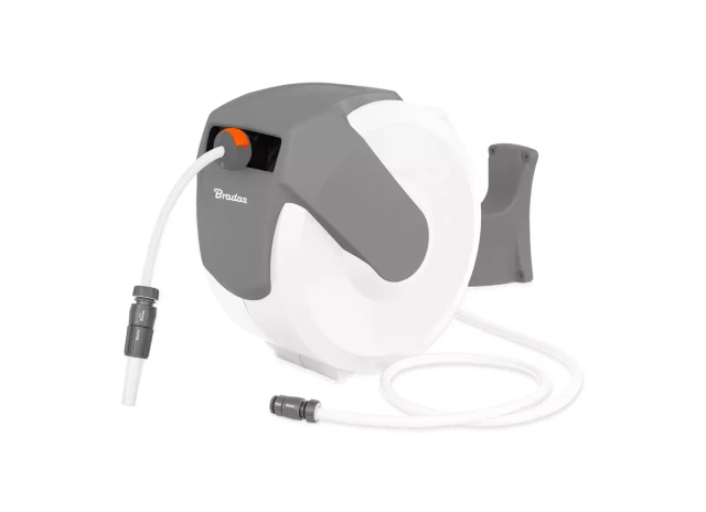 BRADAS Automātiskā sļūtene uz spoles WHITE LINE 1/2" 20m