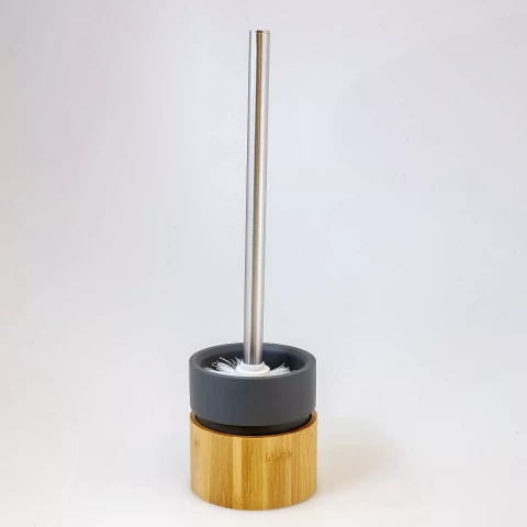 WOOD tualetes birste pelēks 835-12 Duschy