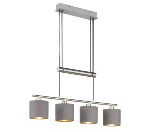 TRIO Griestu lampa GARDA 4xE14 28W