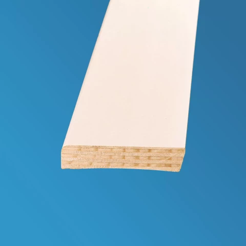 Baseboard Moulding Primed, 12x56x2400, Pine