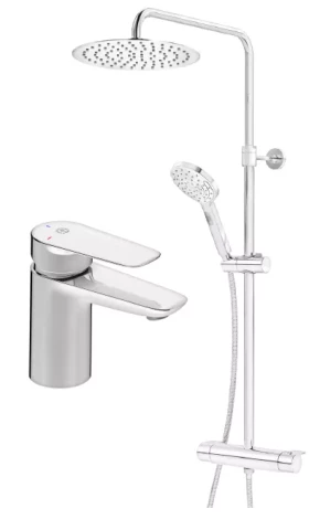 Gustavsberg Atlantic kompl - смеситель для мойки с круглой душевой системой, GB41211399
