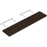 Floating shelf wenge 118x24cm