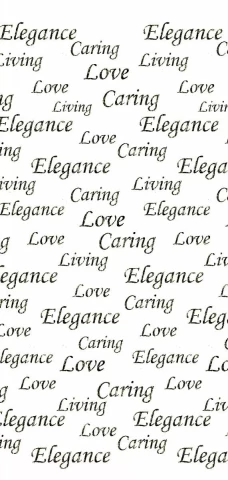 627-99 Aizkars NICE WORDS ar 12 riņķiem 180x200cm