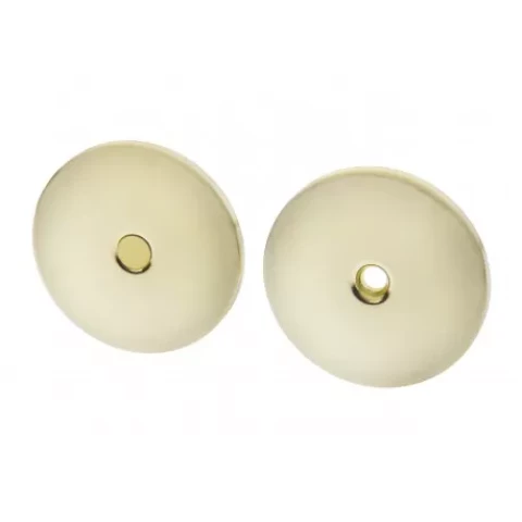 escutcheon blind brass satin