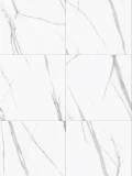 Виниловое напольное покрытие Vilo calacatta white 600x600x6мм 33.кл. (1.44м²/4шт.) с подложкой R10