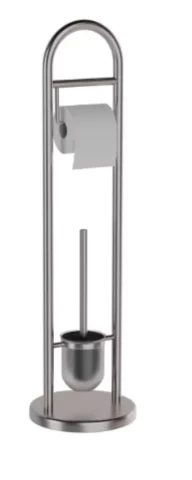 Ridder Отдельно стоящий набор туалетных ершиков Jundah, матовый хром, сталь