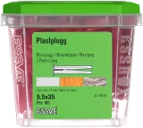 Essve Plastic Plug 5.5x35 100pcs. 50006