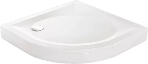 PAA dušas paliktnis ART 90X90cm balts RO90 R550 komplektā panelis un kājas, bez sifona