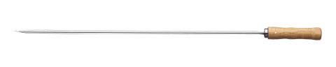 TRAMONTINA Skewer 85 cm, stainless steel blade with wooden handle.