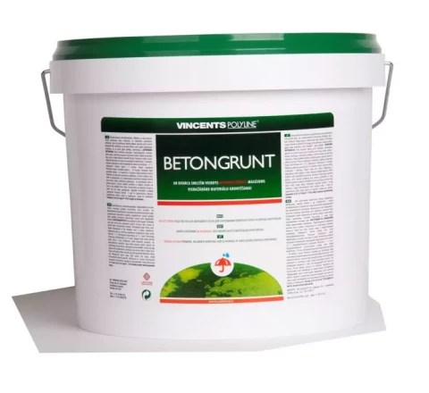 Vincents BETONGRUNT 15kg Zemapmetuma grunts