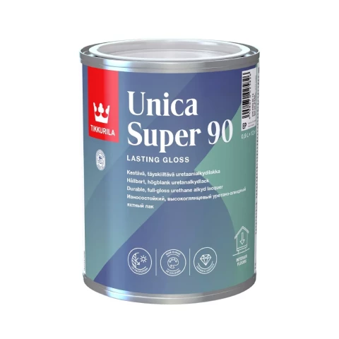 Tikkurila UNICA SUPER 90 0.9L Uretānalkīda laka spīdīga