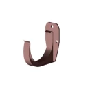 Gutter bracket plastic DN 100, brown