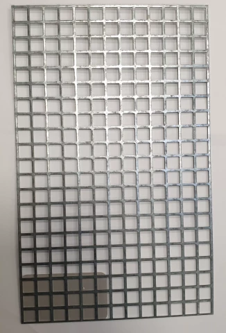 Perforated mesh Q10 U12 1mm 1x2m, pre-galvanized steel, 5kg