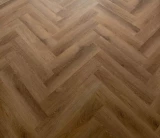 Vinila grīdas segums Herringbone antique oak 128x640x6.5mm 33.kl. (2.13m2/26gab.) ar apakšklāju