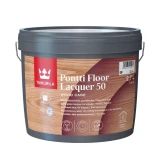 Pontti Floor Lacquer 50, 9L / Semi-gloss water-based varnish, 46