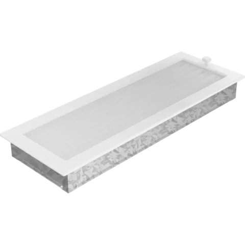 Reste kamīnam ar žalūziju 170x490 mm balta , 49BX