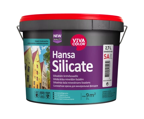 Vivacolor HANSA SILICATE SA 2.7l Silicate paint for mineral facades