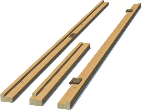 Iekšdurvju kārbas kompl. 615, 9x21, ozola finierējums, 92mm