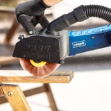 Cylinder-shaped abrasive nylon brush MRS1300 Scheppach 7903800715