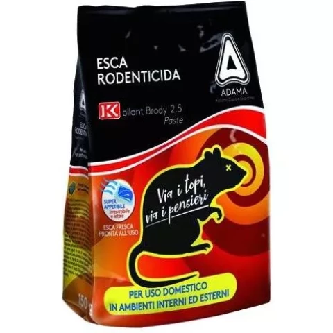 BRODY inde ūdensžurk.,  pelēm,žurkām (pastveida) 150g