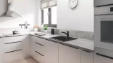 GROHE virtuves izlietnes maisītājs ar izvelkamo dušu Start, matēts melns, 303072431