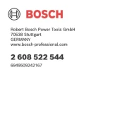 Uzgalis PRO Impact PZ2 55mm 2gab/iep. BOSCH 2608522544